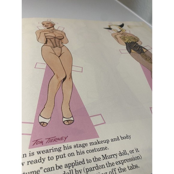 VTG DANNYs BOYS Drag Queen Paper DOLL Book Tom Tierney Female Impersonator NEW - Picture 6 of 10